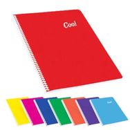 Keskin Color A4 96 Yaprak Çizgili Spiralli Plastik Kapak Cool Defter