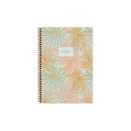 Keskin Color A4 Çizgili La Plume Leaves - Turuncu Defter