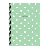 Keskin Color A4 Çizgili Puantiye - Yeşil Defter