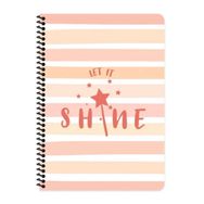 Keskin Color A4 Çizgili Shine - Turuncu Defter