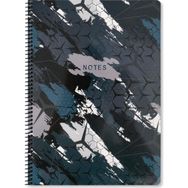 Keskin Color A4 Çizgili Sports Füme Defter