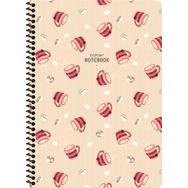 Keskin Color A4 Kareli Coffee Turuncu Defter