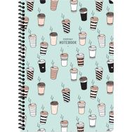 Keskin Color A4 Kareli Coffee Yeşil Defter