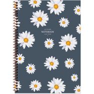 Keskin Color A4 Kareli La Plume Flowers Çiçek Defter