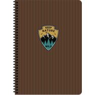 Keskin Color A4 Kareli Outdoor Kahverengi Defter