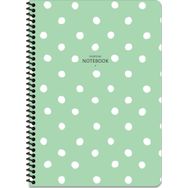 Keskin Color A4 Kareli Puantiye Yeşil Defter