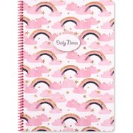Keskin Color A4 Princess Gökyüzü Kareli Defter