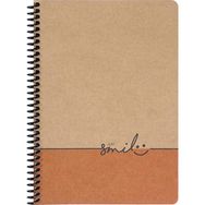 Keskin Color A5 Kareli Words Smile Defter