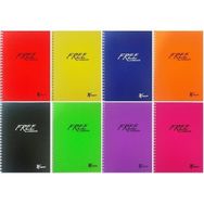 Keskin Color A5 Plastik Kapak 80 Yaprak Spiralli Çizgisiz Defter