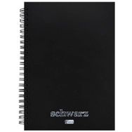 Keskin Color A5 Schwarz (Siyah) 60Yaprak Pp Kapak Spiralli Defter