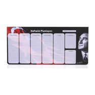 Keskin Color Atatürk 12x26 Haftalık Planlayıcı Blok