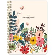 Keskin Color Buket 17x24 cm Spiralli Akademik Ajanda