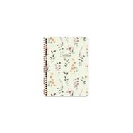 Keskin Color Çizgili 16x22 cm 80 Yaprak Karton Kapak 60 gr Beyaz Sayfa Çiçek Telli Defter