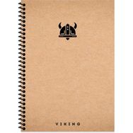 Keskin Color Çizgili La Plume Viking - Başlık 20X28 100 Yaprak - Kraft Defter