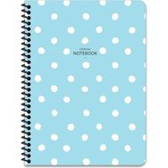 Keskin Color Çizgili Puantiye 16,5 x 22,5 cm - Mavi Defter