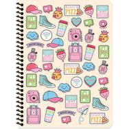Keskin Color Çizgili Sweet Fun 16.5 x 22.5 cm Turuncu Defter