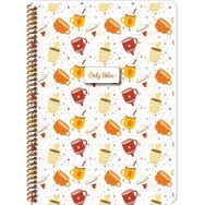 Keskin Color Coffee Çizgili Karton Kapak Spiralli A4 80 Yaprak Defter