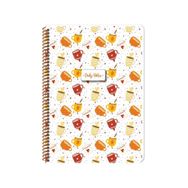 Keskin Color Coffee Spiralli Karton Kapak A4 80 Yaprak Kareli Defter