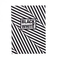 Keskin Color Container Black On White 16.5x23.5 cm 20 Yaprak Eclecti Siyah Dikişli Defter