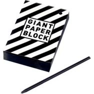 Keskin Color Container Giant Paper Block Siyah Ciltli 200 Yaprak Not Defteri 2'li Paket Defter
