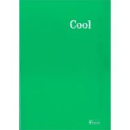 Keskin Color Cool Dikişli Yeşil Plastik Kapak 100 Yaprak A4 Çizgili Defter
