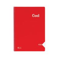 Keskin Color Cool Plastik Kapak Spiralli A4 40 Yaprak Çizgili Defter