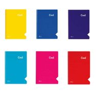 Keskin Color Cool Spiralli PP Kapak Asorti 96 Yaprak A4 Kareli Defter