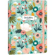 Keskin Color Daily Notes Garden Flowers Yeşil A5 80 Yaprak Çizgili Defter