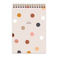 Keskin Color Daily Notes Spiralli Puantiye Karton Kapak 72 Yaprak 17x24 cm Çizgili Bloknot