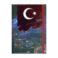 Keskin Color Defter Ciltli Lastikli Bayrak 17x24 96 Yp Çizgili Defter