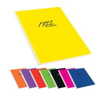 Keskin Color Free A4 200 Yaprak Spiralli Plastik Kapak Kareli Defter