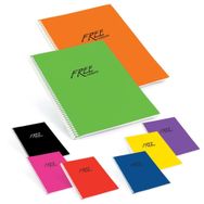 Keskin Color Free A5 100 Yaprak Çizgisiz PP Kapak Spiralli Bloknot