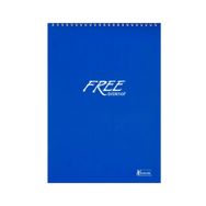 Keskin Color Free Office Düz 100 Yaprak A4 Spiralli Bloknot
