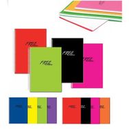 Keskin Color Free Plastik Kapak Çizgili A5 80 Yaprak Spiralli Defter