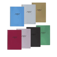 Keskin Color Free Platinum A5 80 Yaprak Çizgisiz Plastik Kapak Spiralli Defter