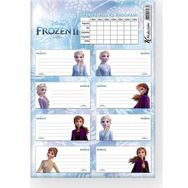 Keskin Color Frozen Ders Programlı 3'lü Etiket