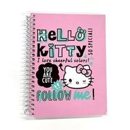 Keskin Color Hello Kitty 80 Yaprak Çizgili Spiralli Not Defteri