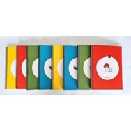 Keskin Color Hisli Şeyler 18,5x25 80 Yaprak Spiralli Karton Kapak 4 Kareli 4 Çizgili Defter