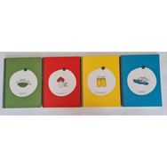 Keskin Color Hisli Şeyler 18,5x25 80 Yaprak Spiralli Karton Kapak Kareli Defter