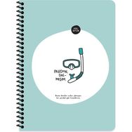 Keskin Color Hisli Şeyler Çizgili Pardon Dalmışım 18.5 X 25 cm Defter