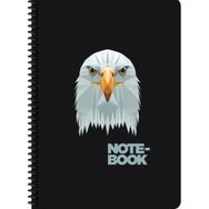 Keskin Color Jungle Spiralli Kartal Karton Kapak 80 Yaprak A4 Çizgili Defter