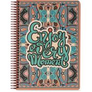 Keskin Color Kareli Sert Kapak Wallart Enjoy Very Moment 17x24 cm Spiralli Defter