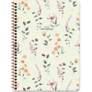 Keskin Color Keskin Color 16.5X22.5 Çizgili Çiçek 80 Yaprak Defter