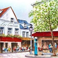 Keskin Color Köşedeki Kafe 1000'li Puzzle