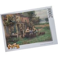 Keskin Color Köy Evinde Kahve 2000 Parça Yapıştırıcı Puzzle