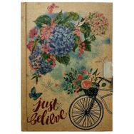 Keskin Color Kraft Ciltli Just Believe 96 Yaprak 14X20 cm Kilitli Hatıra Defteri