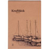 Keskin Color Kraftblok Spiralli Resim Defteri 35 x 50 cm Resim Defteri
