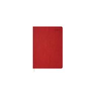 Keskin Color KRNST05048 2023 Yılı 16x24 cm Kırmızı Günlük Çizgili Termo Deri Ajanda