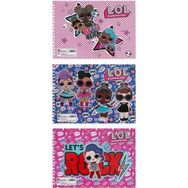 Keskin Color L.O.L. 15 Yaprak Resim Defteri 17 x 25 cm 3'lü Resim Defteri