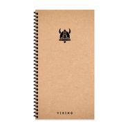 Keskin Color La Plume Viking Spiralli Başlık Sert Kapak 80 Yaprak 10x19 cm Çizgisiz Defter